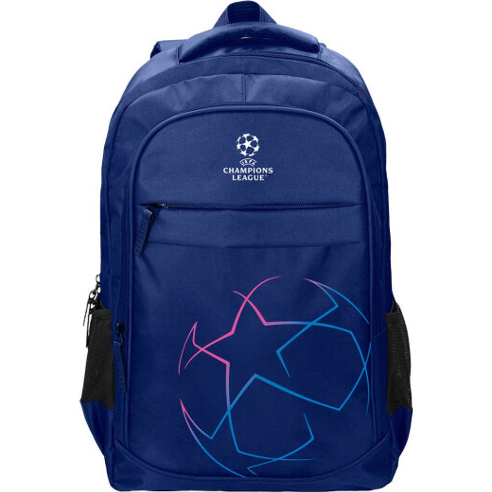UEFA Ruksak okrugli plavi slika 1