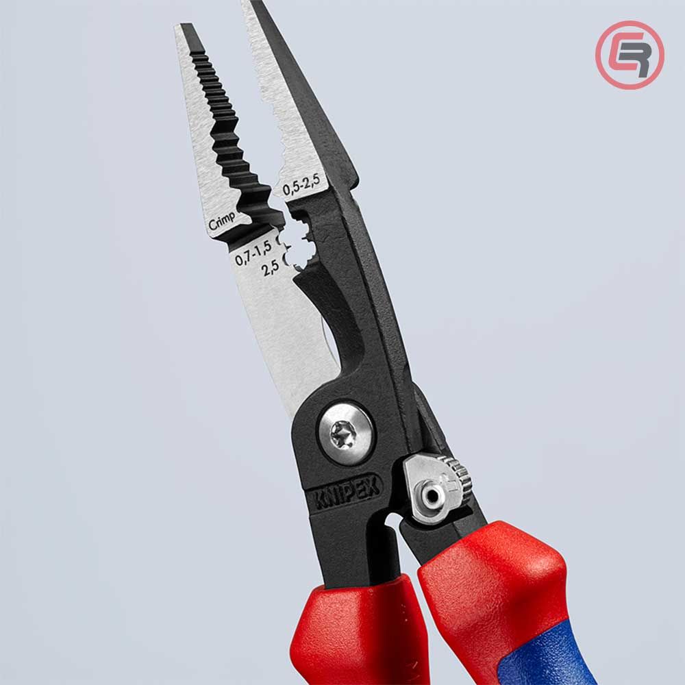 Knipex Kliješta Elektroinstalacijska Multifunkcionalna 200 mm Sa Kočnicom – 13 92 200 slika 5
