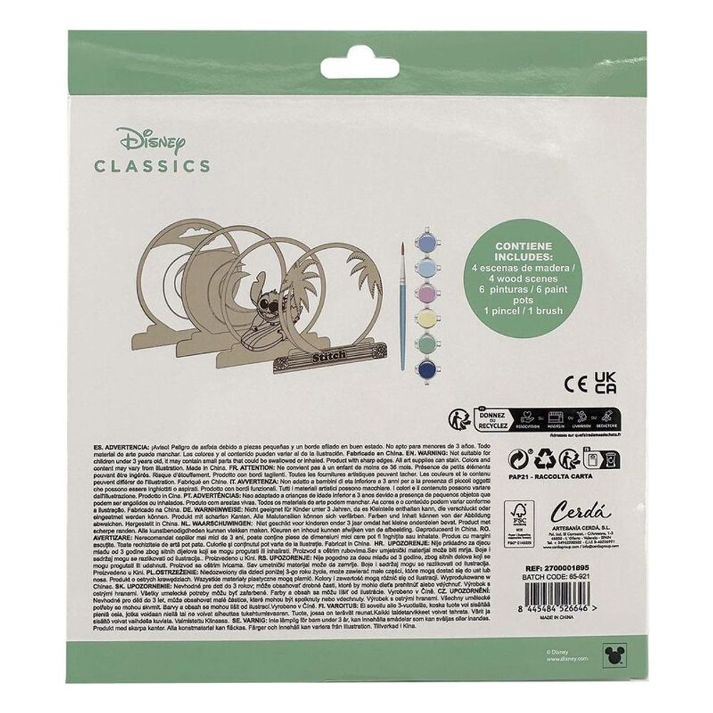 Disney Stitch Figura za Bojanje slika 6