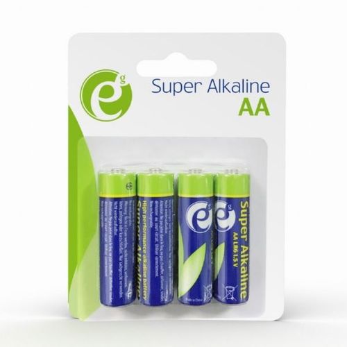 Gembird Alkaline AA batteries, 4-pack slika 1