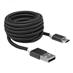 KABEL SBOX USB->MICRO USB M/M 1,5M Blister BLACK