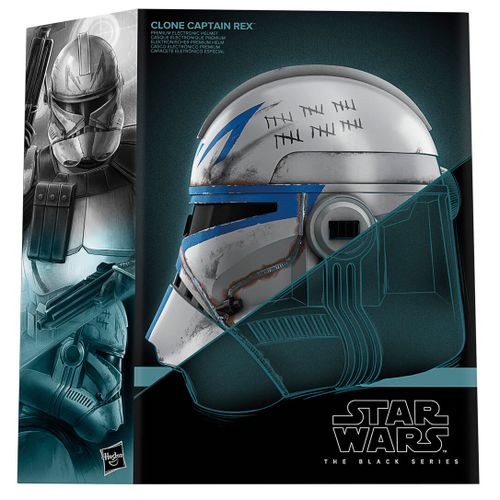 Star Wars Clone Captain Rex Electronic helmet slika 8