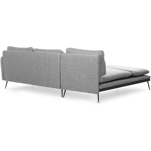 Atelier Del Sofa Kutna garnitura, Sivo, Reya Corner - Grey GR110\SP202 slika 3