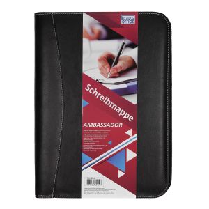 TipTop Office Mapa za Dokumenta Ambassador, A4, Crna