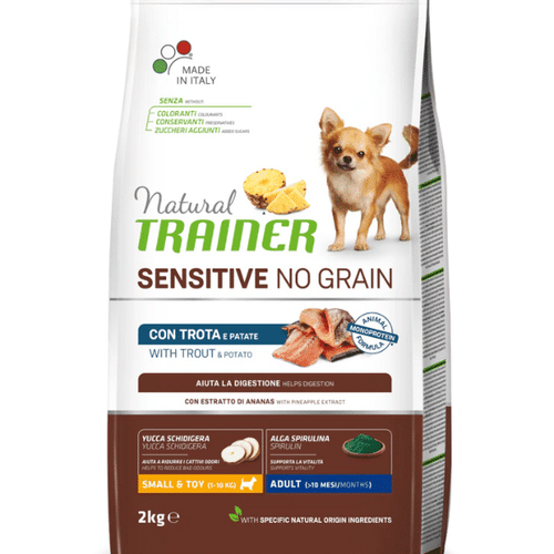 Trainer Natural Sensitive No Grain Adult Mini-Pastrmka 800 g slika 1