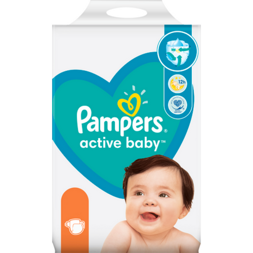 Pampers Active-Baby Mega Box slika 1