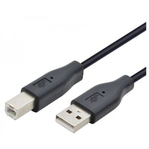 Kabl E-green USB 2.0 A-USB 2.0 B M/M 1.8m crni