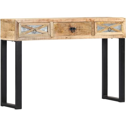 Konzolni stol od masivnog drva manga 110 x 30 x 76 cm slika 1