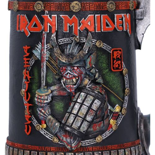 NEMESIS NOW IRON MAIDEN SENJUTSU TANKARD 15.5CM VRČ slika 5