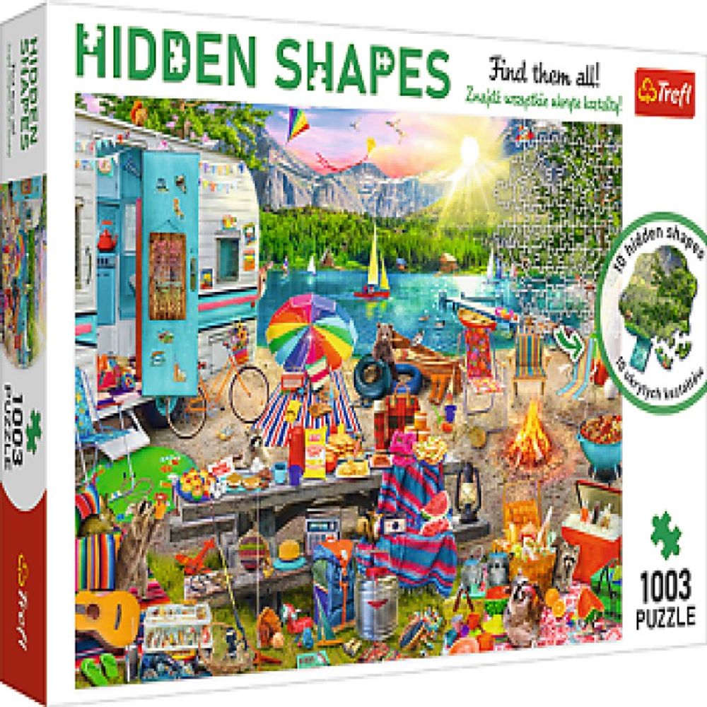 Puzzle 1000 skriveni oblici sorto slika 1