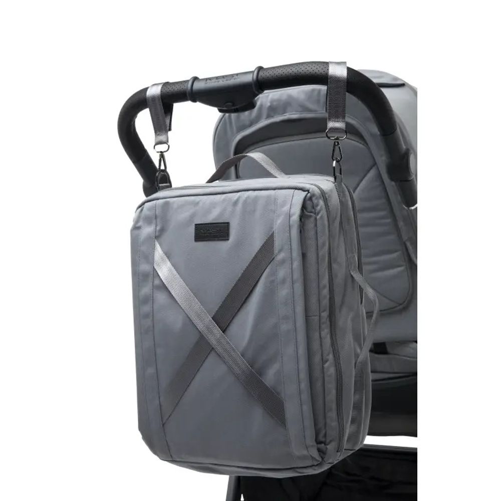 MAST Torba za roditelje Cross X, Siva slika 10