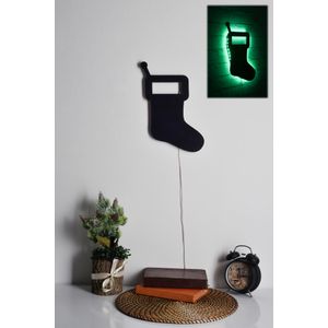 Wallity Ukrasna LED rasvjeta, Socks 2 - Green