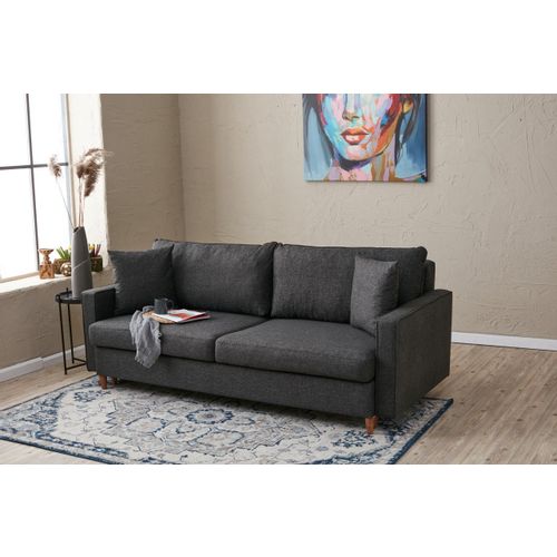 Eva - Anthracite Anthracite 3-Seat Sofa-Bed slika 2