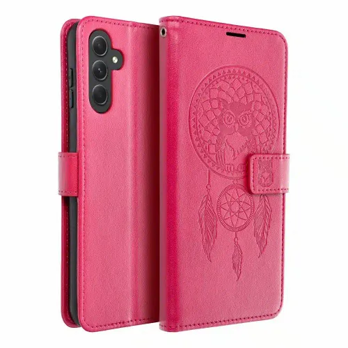 MEZZO Book case preklopna torbica za SAMSUNG GALAXY A14 4G / A14 5G dreamcatcher magenta slika 2