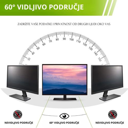 Zaštitna Folija za Ekran (Privacy Screen Filter) - 23.8 incha slika 8