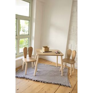 Bunny Set Stolica i Stolić - Smeđa