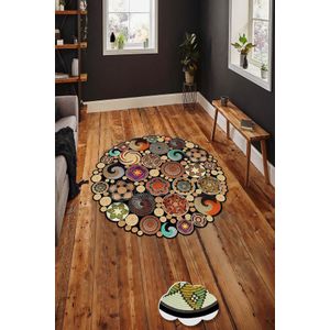 HMNT971 Multicolor Carpet (110 cm)