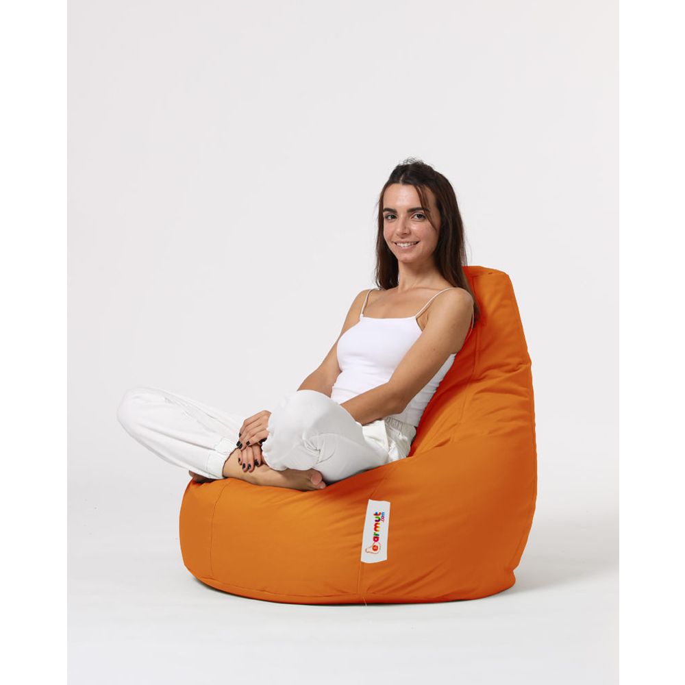 Drop L - Narandžasti Baštenski Bean Bag slika 3