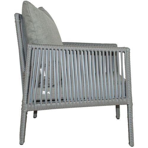 Floriane Garden Vrtna garnitura, svijetlo siva boja, Otto Sofa - Light Grey slika 4