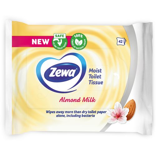 Zewa Vlažni toaletni papir almond milk slika 1