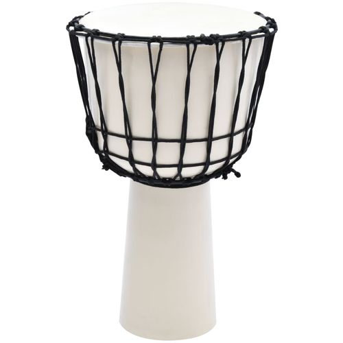 Bubanj djembe sa zateznim konopom 12 " od kozje kože slika 12