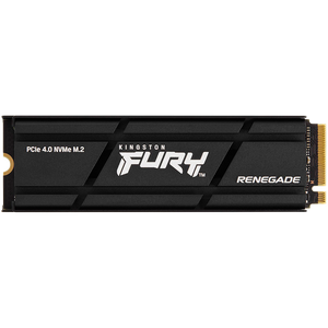 KINGSTON FURY Renegade 4TB SSD with Heatsink, M.2 2280, PCIe 4.0 NVMe, Read/Write 7300/7000MB/s, Random Read/Write: 1000K/1000K IOPS