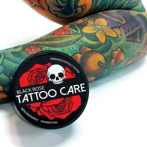 Tattoo Care Black Rose - Mast za njegu tetovaža s aloe verom 35 g slika 3