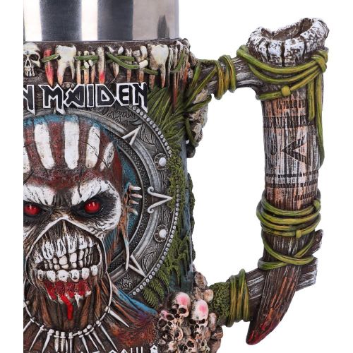 Nemesis Now Iron Maiden Book of Souls Krigla 17,5 cm 600 ml slika 6