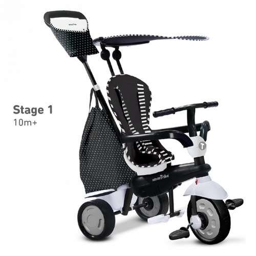 Smart Trike Tricikl Glow - Black & White slika 1