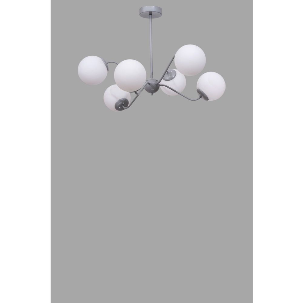Opviq Luster 177, Bijela, Siva slika 3