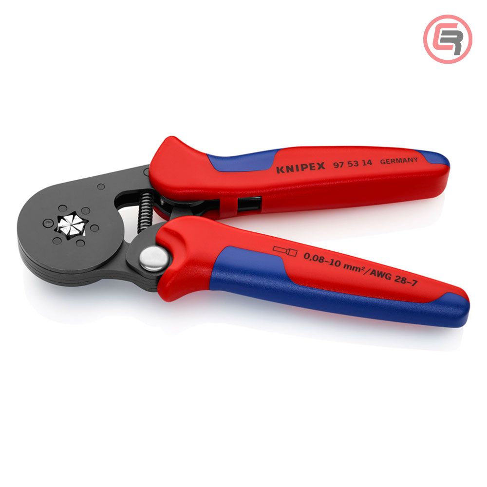 Knipex Kliješta Samopodešavajuća Za 6-Kutno Presanje Čahura 0,08-16 mm2 - 97 53 14 slika 2