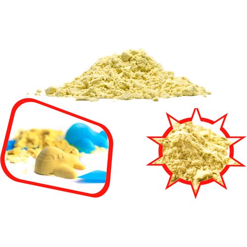 Kinetički pijesak 1kg žuti slika 1