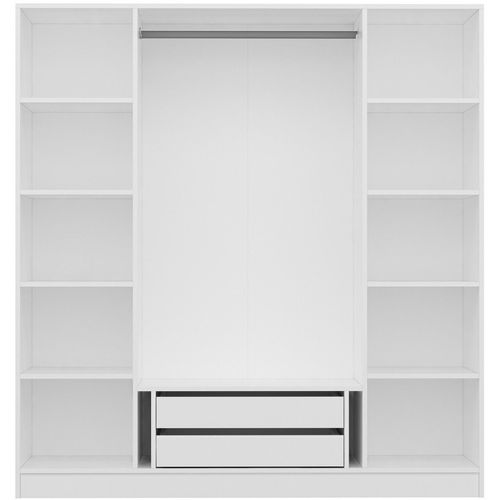 Kale - 3868 Walnut
White Wardrobe slika 7