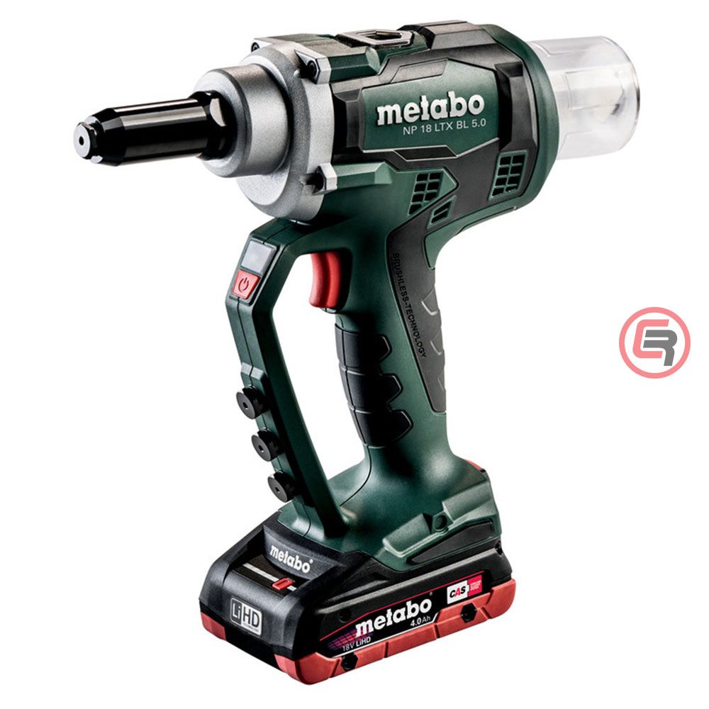 Metabo Kliješta Aku Za Blok Zakovice NP 18 LTX BL 5.0 / 2xAKU (4,0 Ah LiHD) ASC 55 - 619002800 slika 1