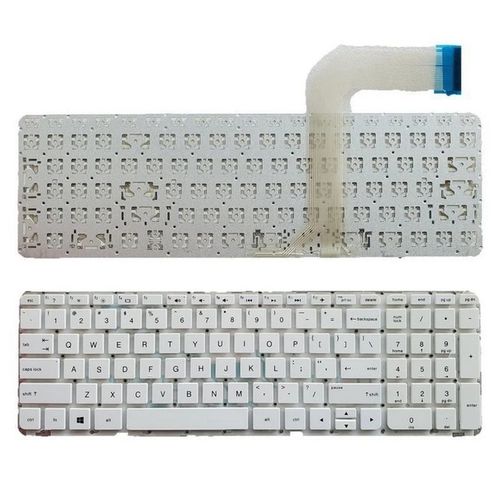 Tastatura za laptop HP Pavilion 15-P mali enter bez rama BELA slika 1