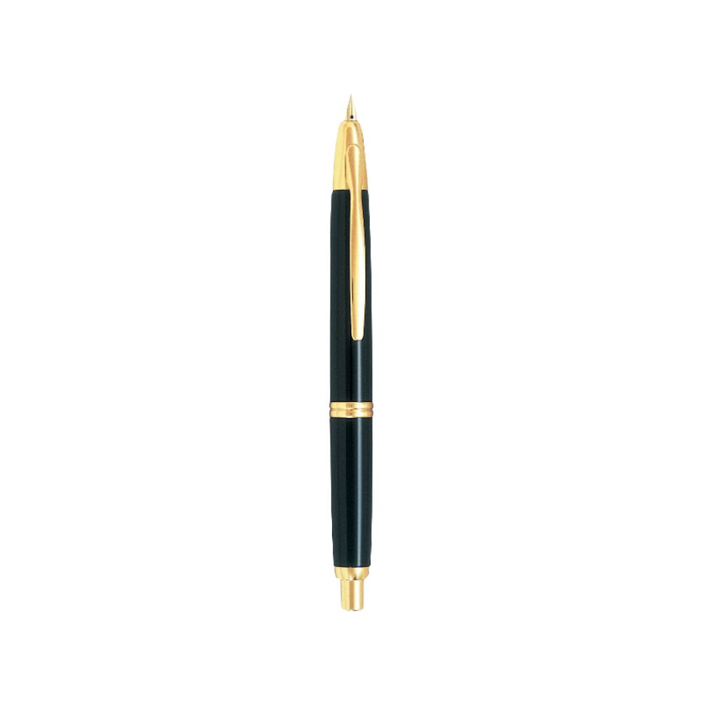 NALIV PERO PILOT CAPLESS GOLD CRNO F slika 1