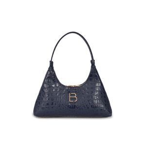 Lucky Bees Ženska torbica SCARLETT tamno plava, 505 - Croco Dark Blue