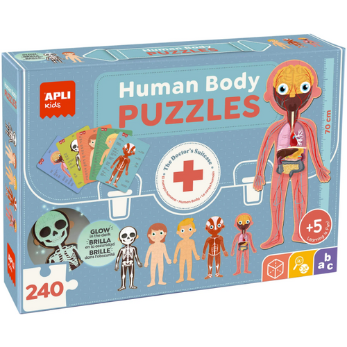 APLI kids Edukativne puzzle - ljudsko telo slika 1