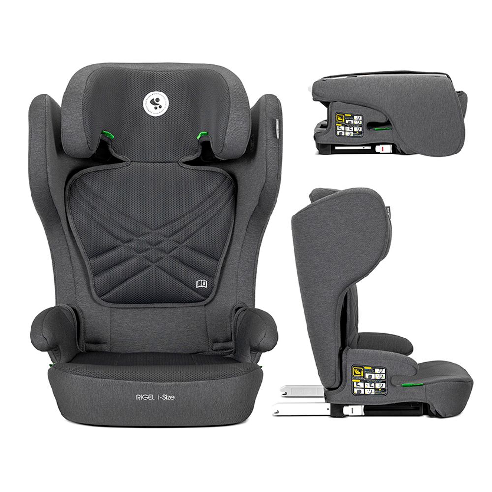 Lorelli Sklopiva autosjedalica Rigel i-Size 100-150cm Isofix, Grey slika 1