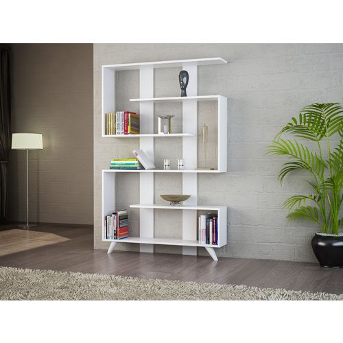 Rain - White White Bookshelf slika 1