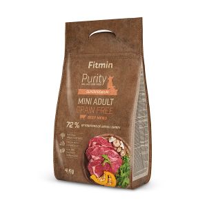 Fitmin Dog Purity Grain Free Adult Mini Govedina, hrana za pse 800g