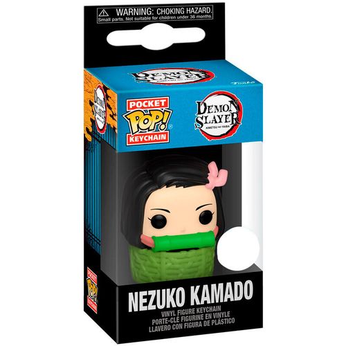 Pocket POP Keychain Demon Slayer Kimetsu no yaiba Nezuko Kamado Exclusive slika 3