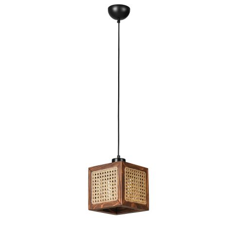 Kumsal Tekli Ceviz Rattan Sarkıt Rattan
Walnut Chandelier slika 2