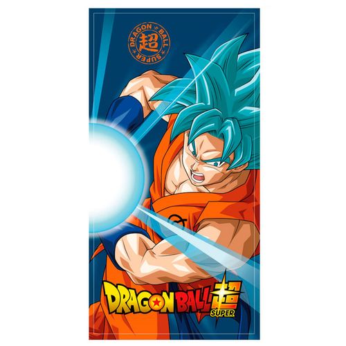 Dragon Ball Super Goku Super Saiyan Blue Pamučni Ručnik za Plažu slika 1