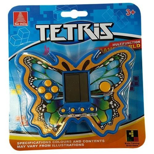 Igrica Tetris leptir plava slika 2