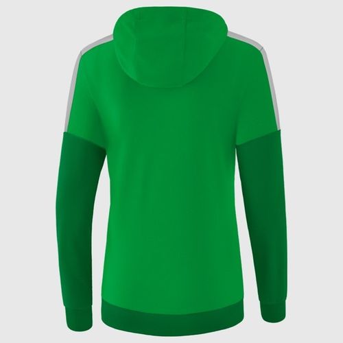 Ženska Hoodie Erima Squad u Boji Fern Green/Emerald/Silver Grey slika 2