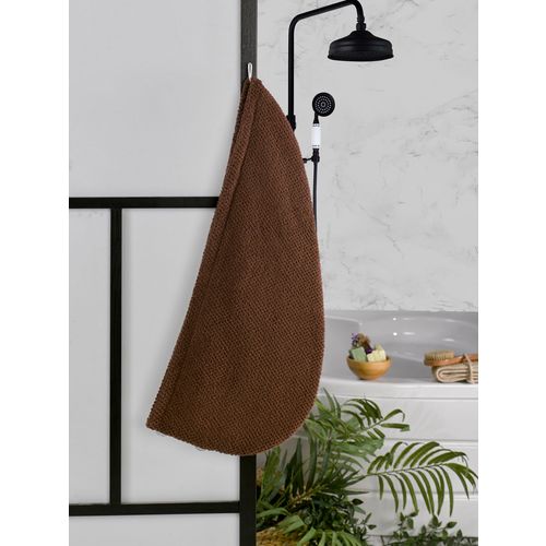 Bone - Brown Brown Hair Towel Set (2 Pieces) slika 2