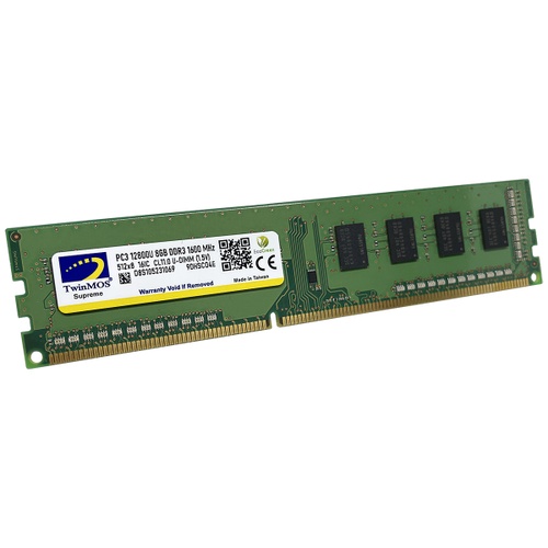 RAM DDR3 8GB 1600MHz TwinMOS MDD38GB1600D slika 1