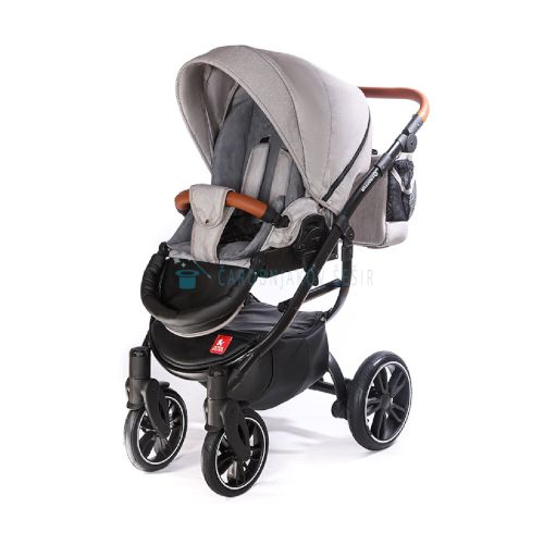 Tutek Kolica za bebe 2u1 Grander Play G1, Light Grey slika 2