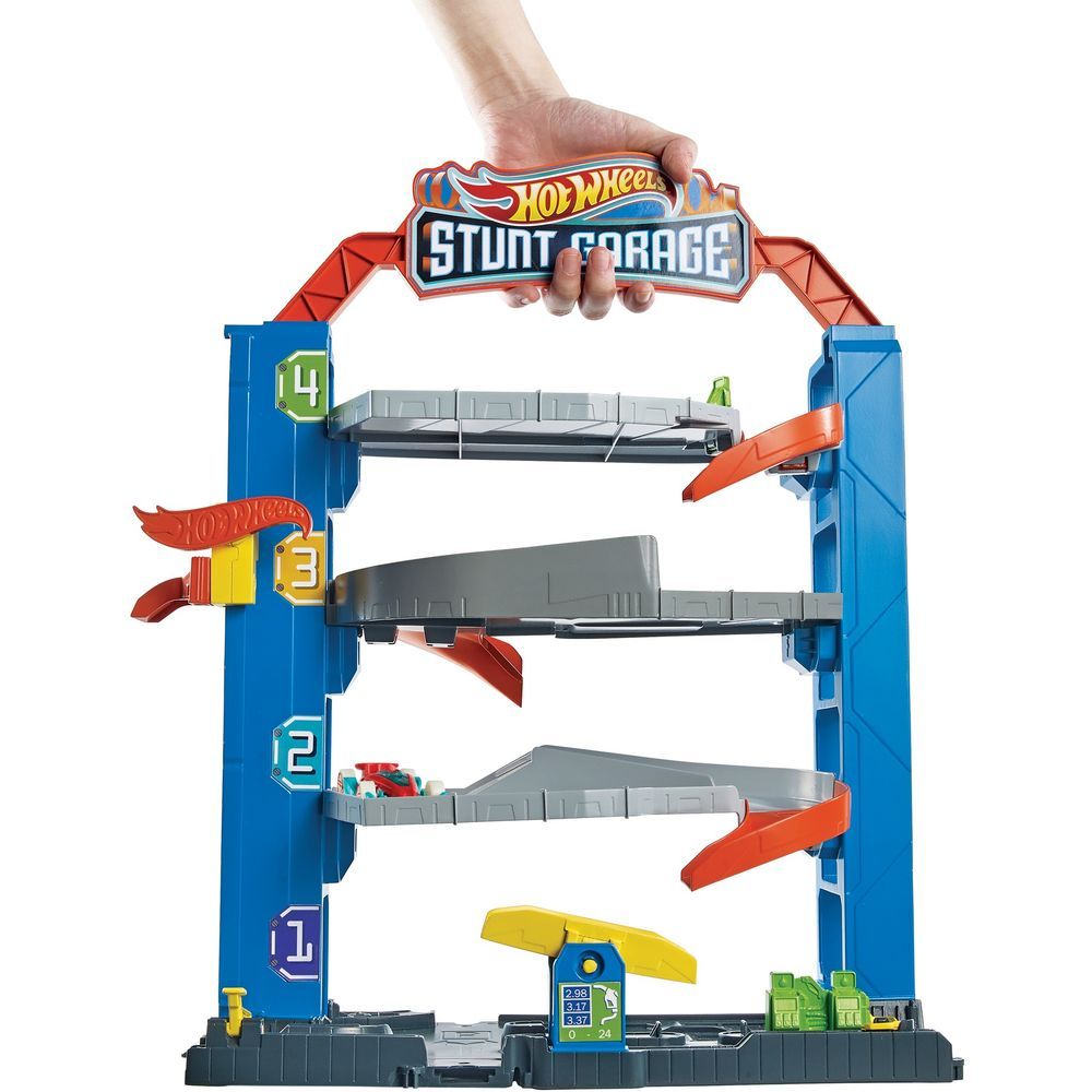 Hot Wheels City Stunt Garaža za autiće slika 2